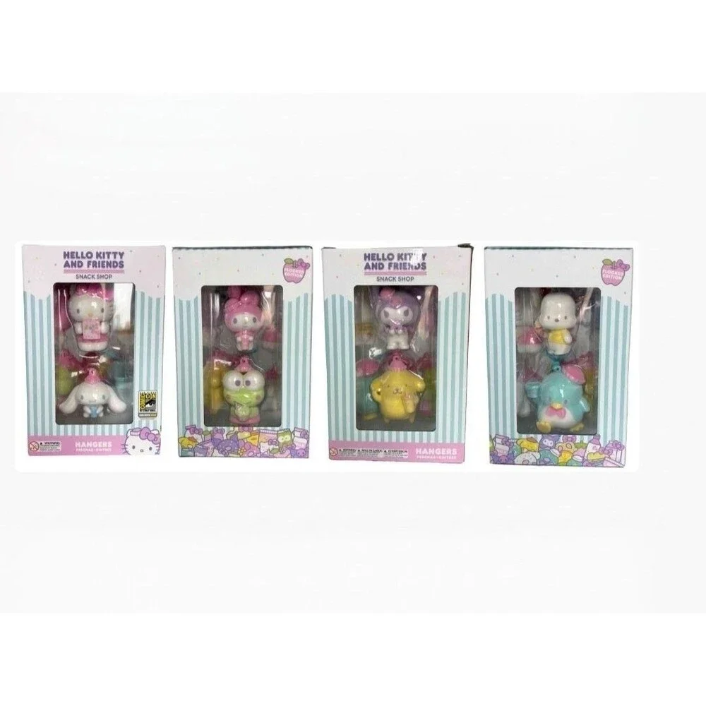 Hello Kitty & Friends Japanese Snack Shop SDCC 2026 Sanrio Flocked Set UCC NIB